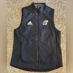 20. Adidas Black Sleeveless Vest with KU Logo. NWOT - never worn